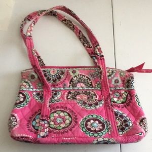 Vera Bradley pink cupcake shoulder bag